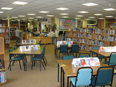 school library